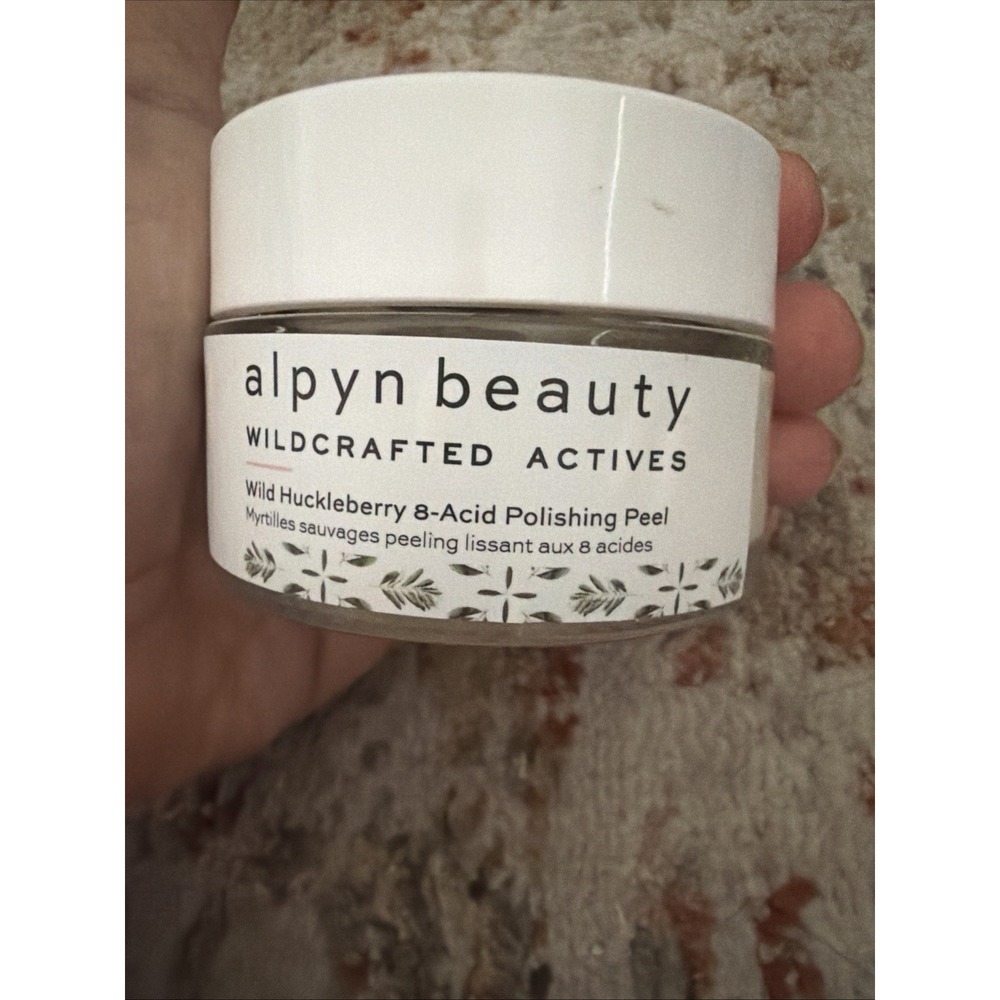 Alpyn Beauty Wildcrafted Actives Wild Huckleberry 8-Acid Polishing Peel 1.7 New